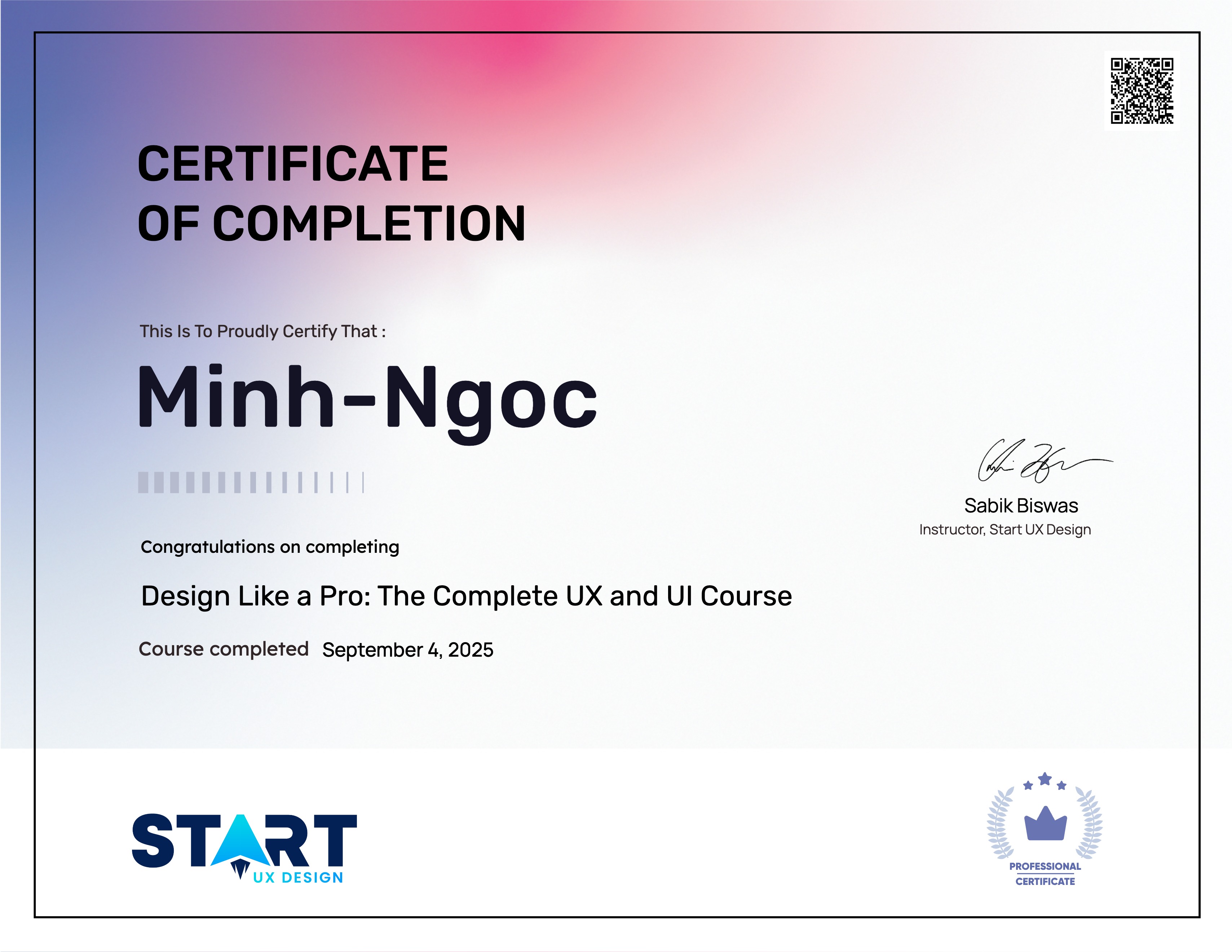 Design Like a Pro: The Complete UX and UI Course