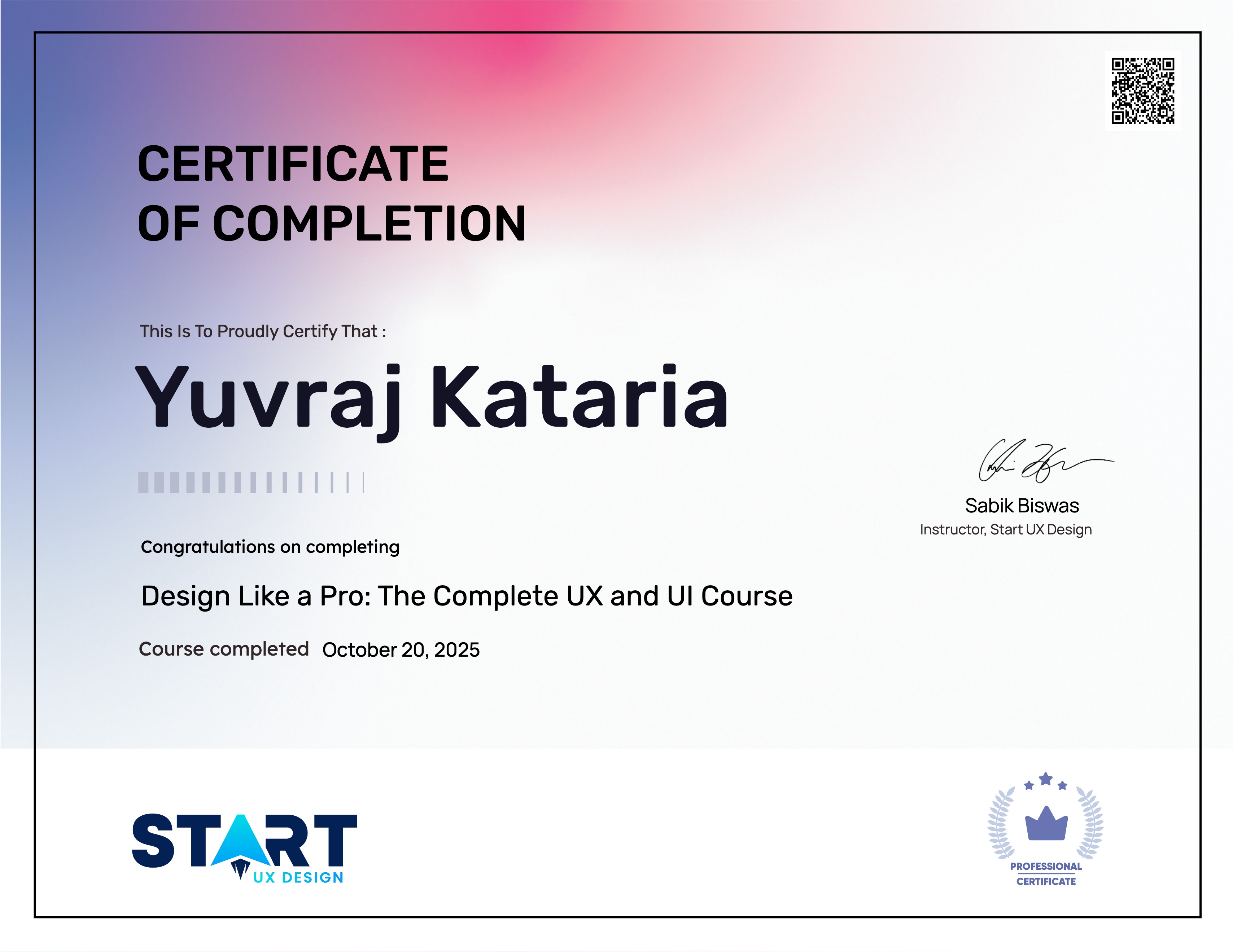 Design Like a Pro: The Complete UX and UI Course